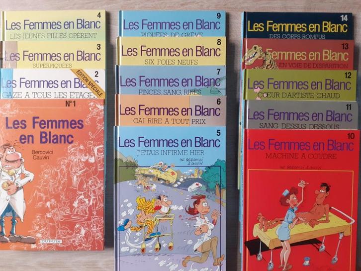 B.D. Les Femmes en Blanc, Boeken, Stripverhalen, Zo goed als nieuw, Meerdere stripboeken, Ophalen
