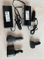 Différents chargeurs voiture USB
