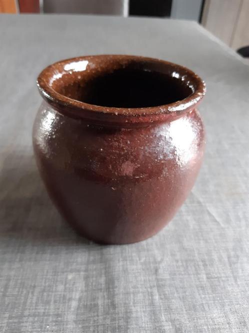 Oude aardewerk pot – binnenin geglazuurd, Maison & Meubles, Accessoires pour la Maison | Vases, Utilisé, Autres couleurs, Moins de 50 cm
