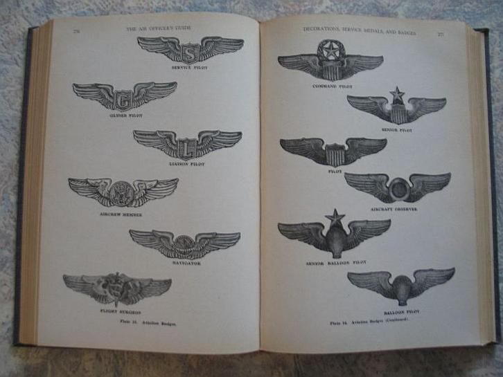 USA Air Force Guide Officier Vliegtuig Leger Europa 1948, Verzamelen, Militaria | Algemeen, Luchtmacht, Boek of Tijdschrift, Verzenden