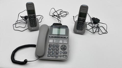 AMPLICOMMS TELEFOON VOOR SENIOREN EN SLECHTHORENDEN, Telecommunicatie, Vaste telefoons | Handsets en Draadloos, Zo goed als nieuw