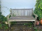 Teak tuinbank, Tuin en Terras, Tuinbanken, Ophalen, Gebruikt, Hout