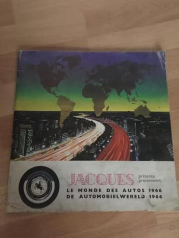Sticker album  Jacques auto's 1966 beschikbaar voor biedingen