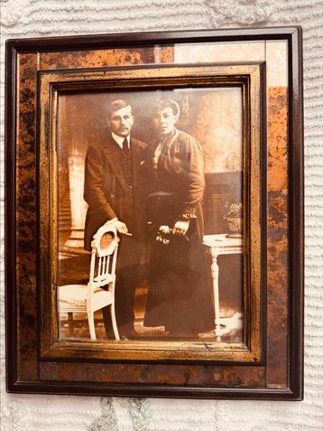 Cadre ancien rétro vintage, Enlèvement ou Envoi