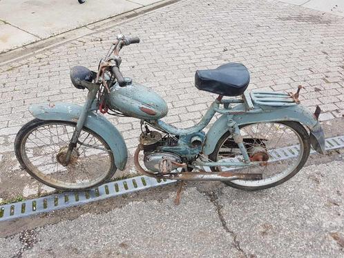 Garelli 49cc uit 1960, handversnelling + Italiaanse papieren, Vélos & Vélomoteurs, Cyclomoteurs | Marques Autre, Utilisé, Enlèvement ou Envoi
