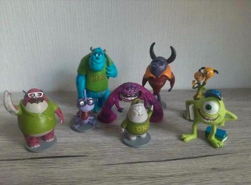 Lot de 8 figurines Monstres et Cie 2 Disney, Verzamelen, Poppetjes en Figuurtjes, Zo goed als nieuw, Ophalen of Verzenden