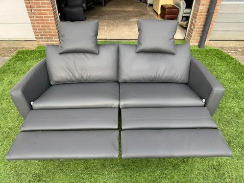 FSM Sesam bank design bankstel grijs leer 2,5 zetel De Sede, Huis en Inrichting, Zetels | Zetels en Chaises Longues, Zo goed als nieuw