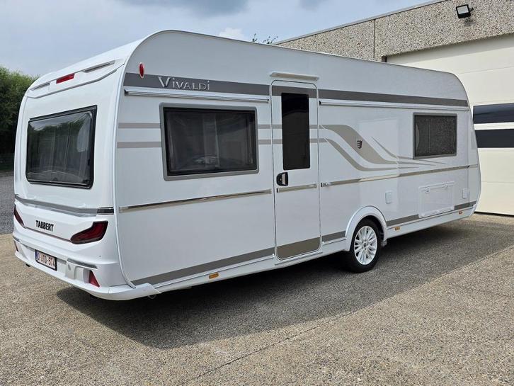 Nieuwe Tabbert Vivaldi 560 TDL - 2025 - ALKO + garantie, Caravans en Kamperen, Caravans, Bedrijf, tot en met 5, Rondzit, Tabbert