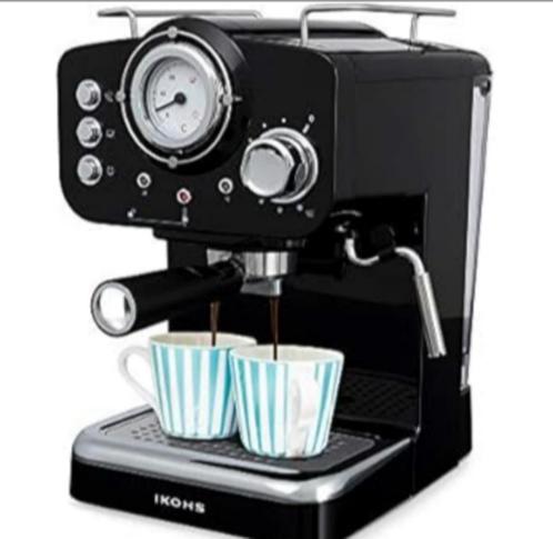 CREATE Thera Retro Gloss Express Koffiemachine, Elektronische apparatuur, Koffiezetapparaten, Gebruikt, Gemalen koffie, Koffiemachine