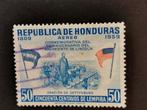 Honduras 1959 - president Lincoln, vlaggen, Ophalen of Verzenden, Gestempeld, Midden-Amerika