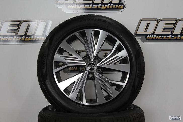 19" Audi Q4 originele velgenset 89A601025AN demo staat!, Auto-onderdelen, Banden en Velgen, Banden en Velgen, Zomerbanden, 19 inch