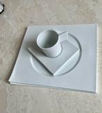 Borden en tas Piet Stockmans, Ophalen, Nieuw, Bord(en), Effen