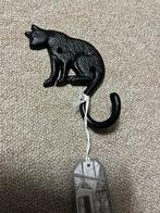 Prachtige gietijzeren kat kapstok, Wandhaken, Nieuw, Ophalen of Verzenden, Minder dan 100 cm