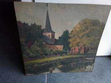Wilrijk kunstschilder  benarde de pooter, Antiek en Kunst, Ophalen