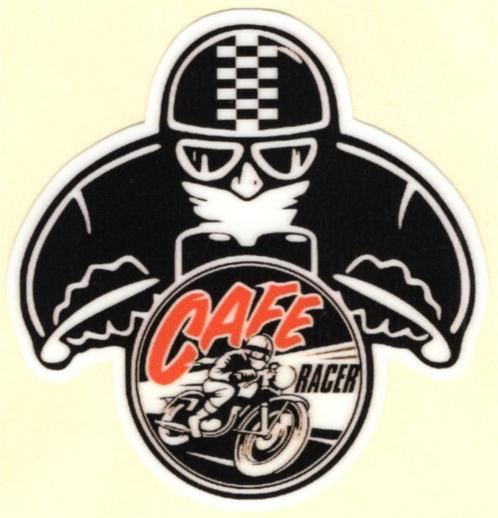 Cafe Racer sticker #14, Motos, Accessoires | Autocollants, Envoi