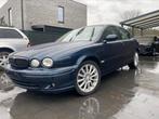 Jaguar x-type 2.0 dieeel bj 2006/12 km 90.344 euro4, Autos, Jaguar, Cuir, Berline, Bleu, Achat