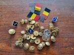 Lot kentekens en knopen KMS, Verzamelen, Militaria | Algemeen, Ophalen of Verzenden