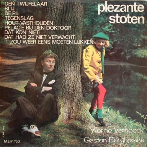 LP-  Plezante Stoten - Yvonne Verbeeck - Gaston Berghmans, CD & DVD, Vinyles | Néerlandophone, Enlèvement ou Envoi