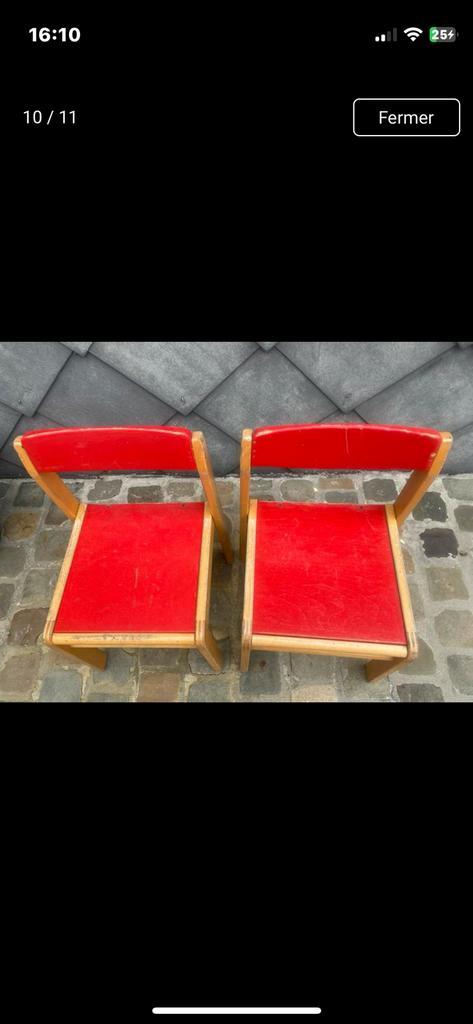 Houten stoelen voor kinderen, Kinderen en Baby's, Kinderkamer | Tafels en Stoelen, Gebruikt, Stoel(en), Ophalen