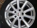 Platin P69 Velg 6.5x16 5x114.3 ET38 72.6 Zilver, Ophalen, Gebruikt, Band(en)