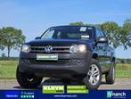 Volkswagen AMAROK 2.0 TDI Dubbel Cabine 4x4 AC, Auto's, Volkswagen, Zwart, Bedrijf, 4x4, SUV of Terreinwagen