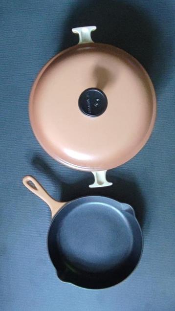 Le creuset poêle 23 et cocotte 26