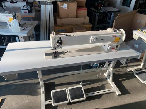 Industriële naaimachine lange arm 65cm 3voudig transport, Hobby en Vrije tijd, Naaimachines en Toebehoren, Nieuw, Naaimachine