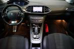 Peugeot 308 1.5 BlueHDi Automaat 2021 121.000km, Auto's, Peugeot, Gebruikt, 4 cilinders, USB, Zwart