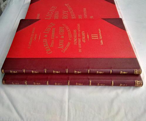 Charles de Ligne. Anne de Croy, princesse de CHIMAY .1921..., Verzamelen, Koningshuis en Royalty, Zo goed als nieuw, Tijdschrift of Boek