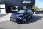 Audi A3 Navarra Blue Metallic Full S line/Audi exclusive, Auto's, 1498 cc, 4 cilinders, Blauw, Leder
