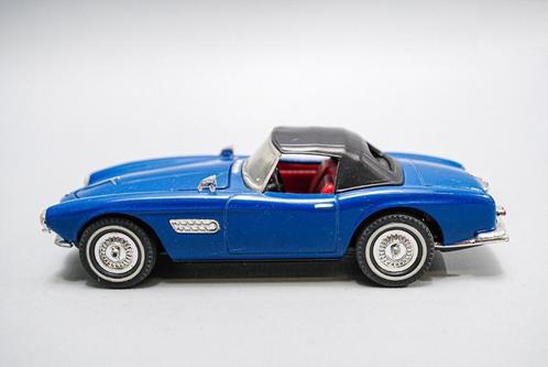 1:40 Matchbox MoY Y21 1957 BMW 507 blauw met softtop 1987, Hobby & Loisirs créatifs, Voitures miniatures | 1:43, Utilisé, Voiture