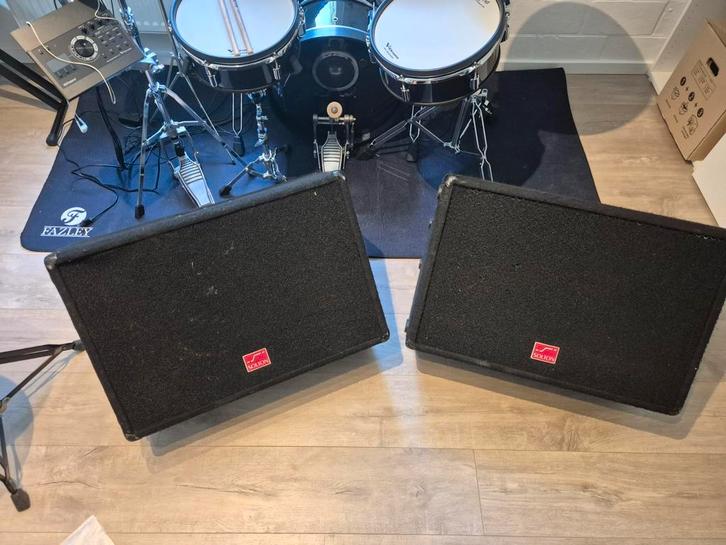 2x Solton MF15A actieve luidspreker/monitor – 200W RMS/400W, Audio, Tv en Foto, Luidsprekerboxen, Gebruikt, Ophalen
