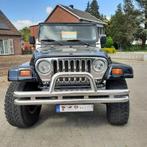 jeep wrangler, Auto's, Overige Auto's, Zwart, Leder en Stof, Zwart, Handgeschakeld