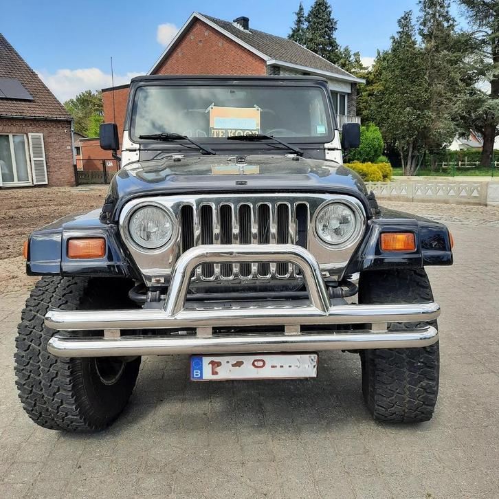 jeep wrangler, Auto's, Overige Auto's, Particulier, 4x4, Lederen bekleding, Metaalkleur, Open dak, Radio, Sportstoelen, Trekhaak