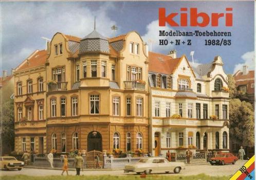 cataloog Kibri 1982/83, Hobby en Vrije tijd, Modeltreinen | H0, Nieuw, Boek, Tijdschrift of Catalogus, Gelijkstroom of Wisselstroom