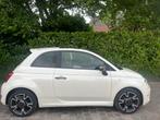 Fiat 500 2018 12CC essence série sport Airco cuir, Auto's, Wit, Leder, Bedrijf, 1200 cc