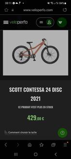 Scott contessa 24", Vélos & Vélomoteurs, Vélos | Vélos pour enfant, Comme neuf, Scott, 20 pouces ou plus, Enlèvement ou Envoi