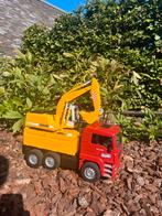 Bruder kiepwagen en graafmachine Man, Kinderen en Baby's, Ophalen, Gebruikt