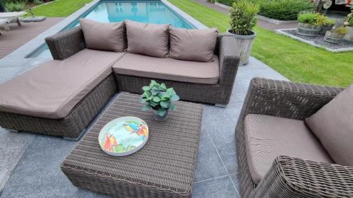 Lounge Set Bois Le Duc, Tuin en Terras, Tuinstoelen, Zo goed als nieuw, Wicker, Stapelbaar, Ophalen