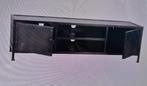 Meuble TV industriel en métal noir. Maisons du Monde., Enlèvement, Comme neuf, Métal