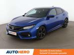 Honda Civic 1.5 VTEC Sport Plus (bj 2017), Auto's, Voorwielaandrijving, Zwart, USB, Blauw