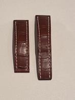 Horlogeband Breitling 22-20 croco, Ophalen of Verzenden, Zo goed als nieuw