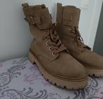 Bottines met rits beige maat 40, Kleding | Dames, Schoenen, Ophalen, Zo goed als nieuw, Beige