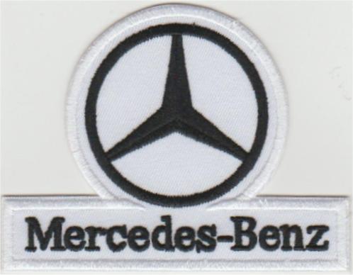 Mercedes Benz stoffen opstrijk patch embleem #16, Collections, Marques automobiles, Motos & Formules 1, Neuf, Envoi