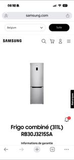 Frigo + congelateur samsung, Elektronische apparatuur, Koelkasten en IJskasten, Ophalen, Zo goed als nieuw