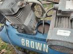 Compressor Brown 100 L zgst, Gebruikt, 10 bar of meer, Mobiel, 100 liter of meer