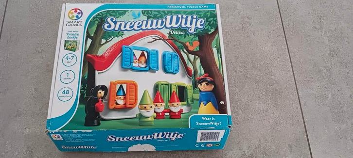 smart game sneeuwwitje deluxe 4-7 jaar, Kinderen en Baby's, Speelgoed | Educatief en Creatief, Zo goed als nieuw, Puzzelen, Rekenen