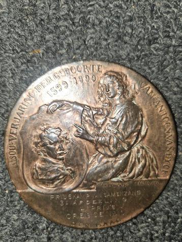 Brons penning 1899 beschikbaar voor biedingen