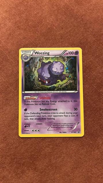 Pokemon Weezing XY promo NM beschikbaar voor biedingen