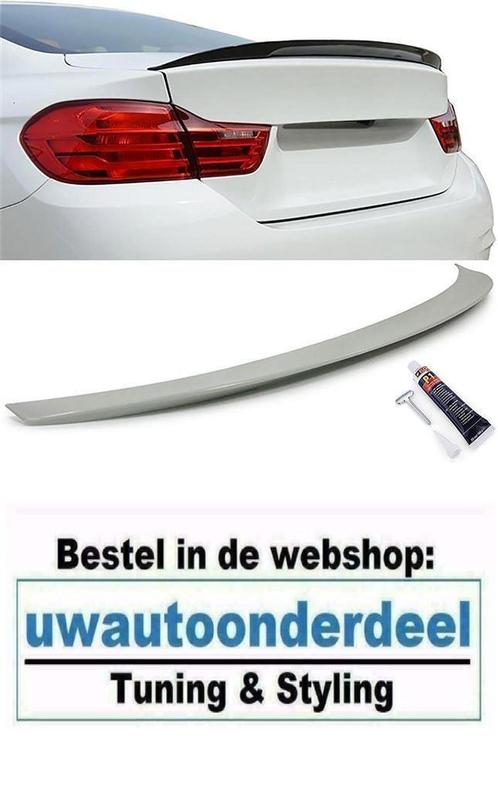 Kofferklep Spoiler M4 Styling Primer Voor Bmw 4 Serie F32 Co, Auto diversen, Tuning en Styling, Verzenden
